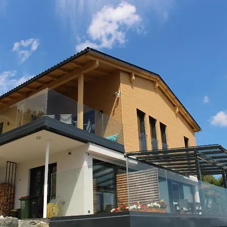 度假居 Freistehendes Ferienhaus Mit Blick Auf Den See
