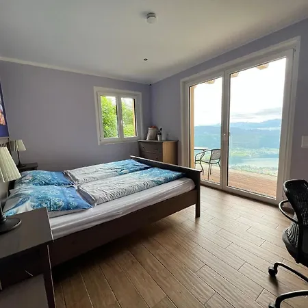 Freistehendes Ferienhaus Mit Blick Auf Den See 度假居 博登斯多夫